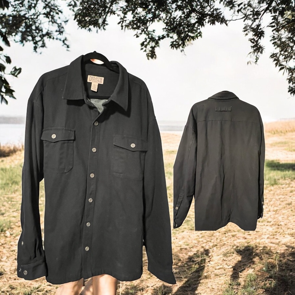 Duluth Trading Co Fleece Lined Fire House Jacket